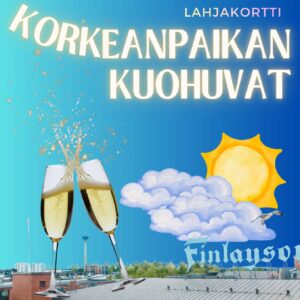 Ladattava lahjakortti: Roof Walk Finlayson Area + Korkean paikan kuohuvat - Yksityinen lähtö